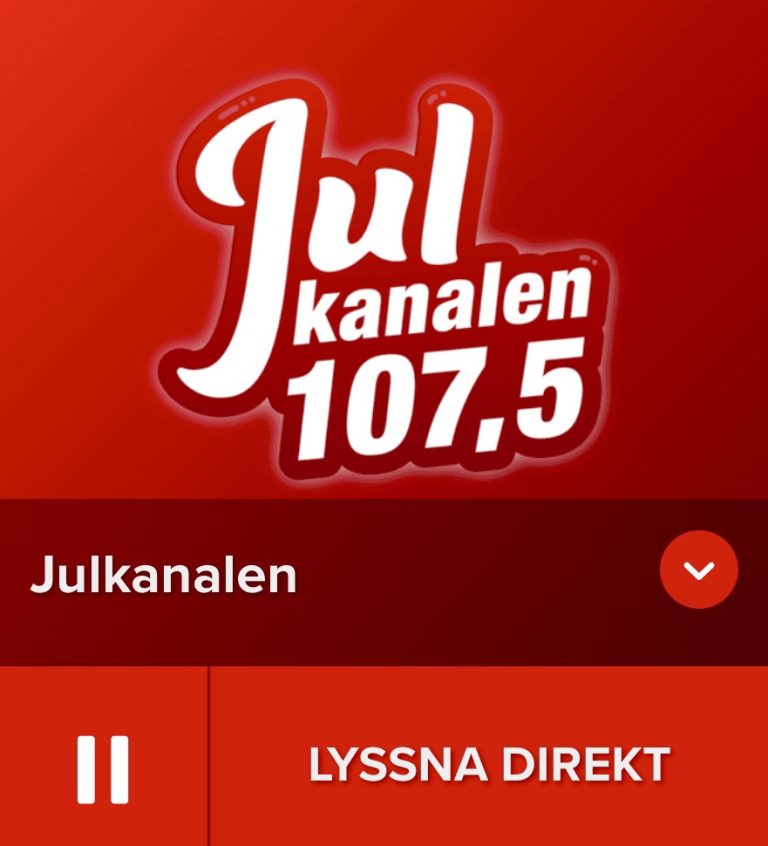 Julmusik på radion Emmas Julblogg