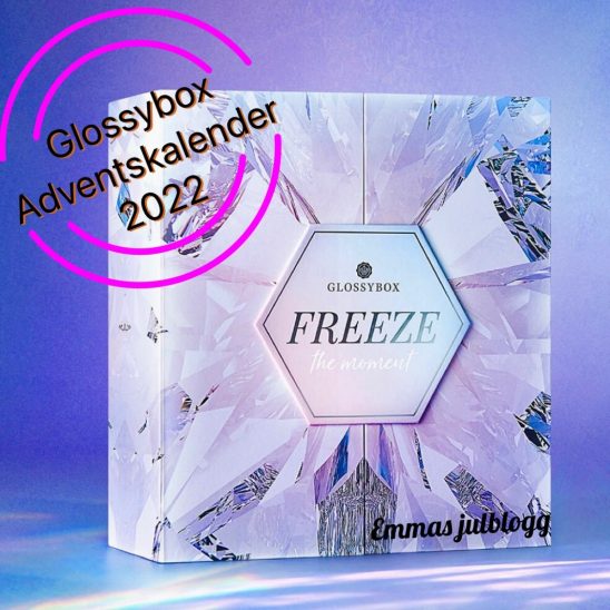 Glossybox Adventskalender 2022 Emmas Julblogg 8900