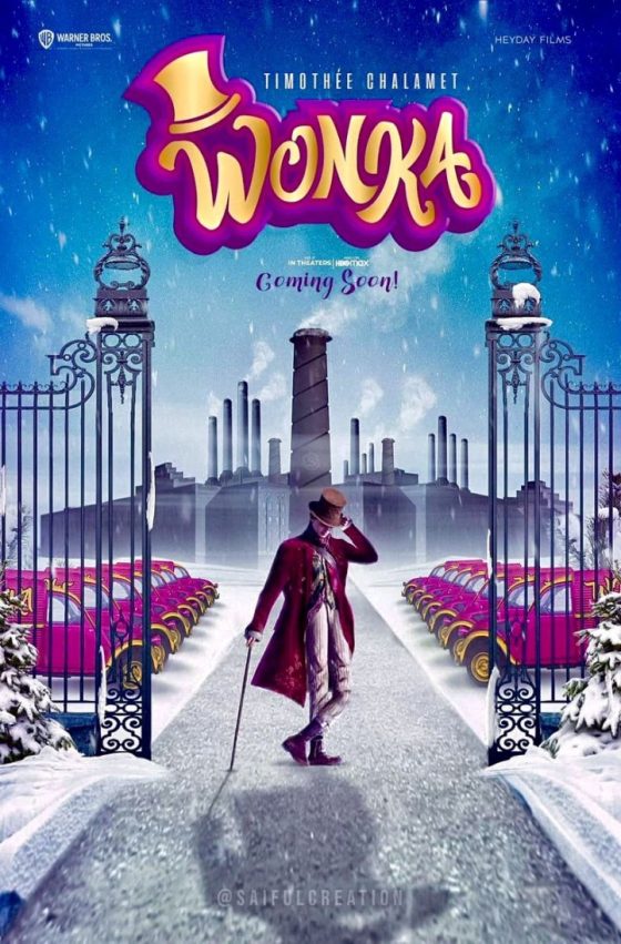 wonka Timothée Chalametarkiv Emmas Julblogg