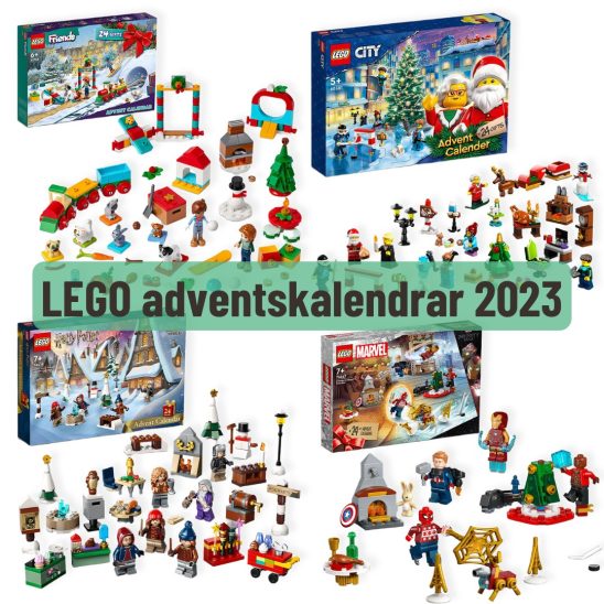 Lego adventskalendrar 2023