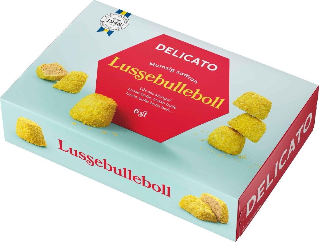 Lussebulleboll delicato