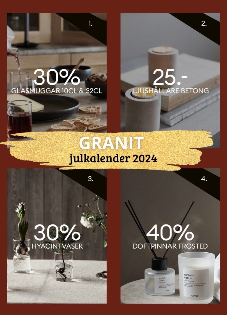 Granit julkalender 2024