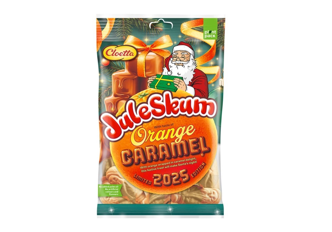 Juleskum 2025 orange caramel