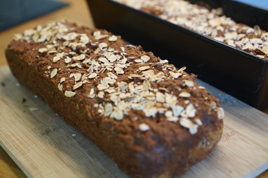 Recept glutenfritt bröd med havregryn