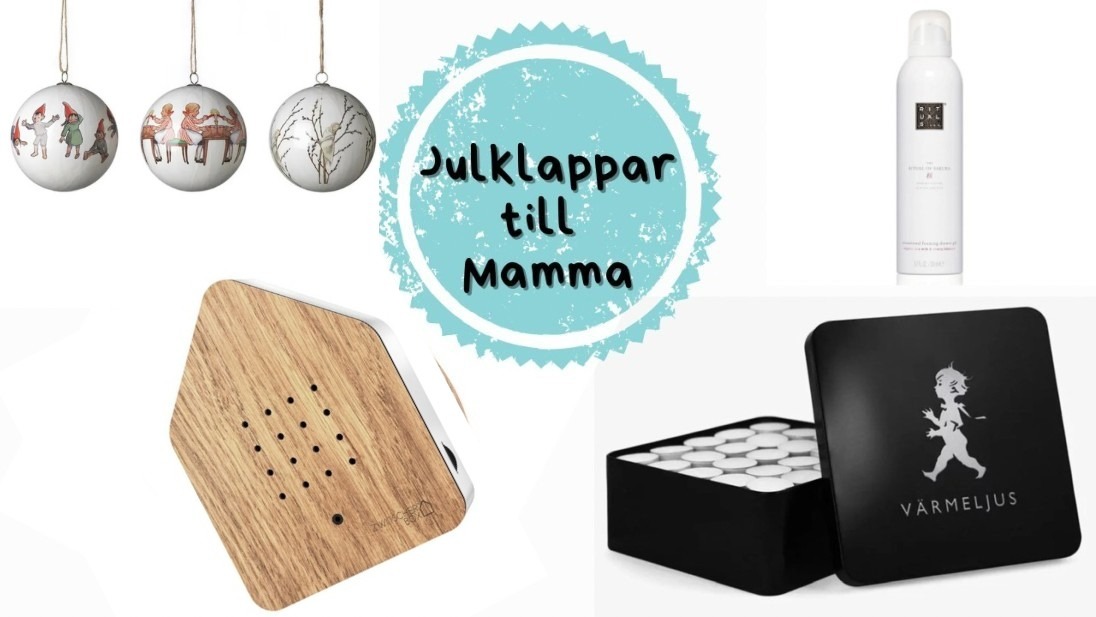 Julklappar till mamma
