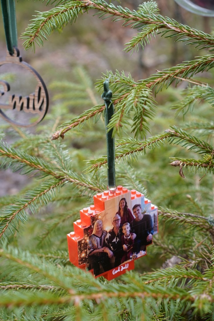 Julgranskula Lego foto
