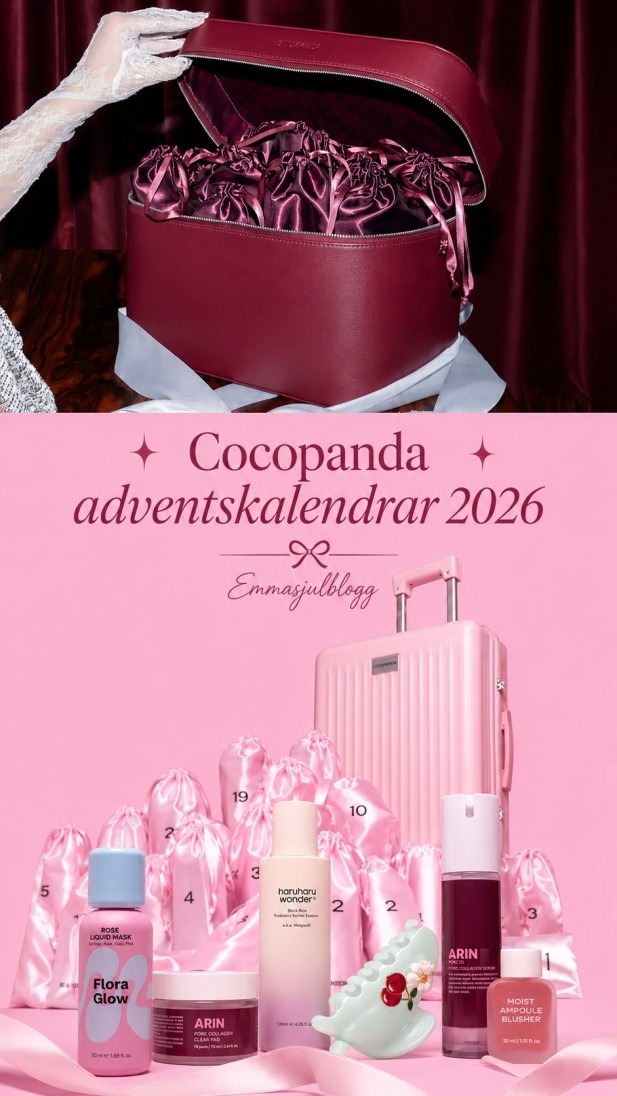 Cocopanda adventskalendrar 2026 resväska
