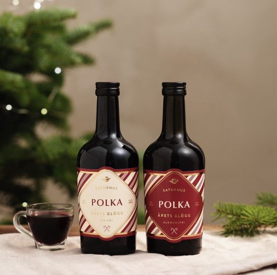 Glögg polkagris Saturnus 