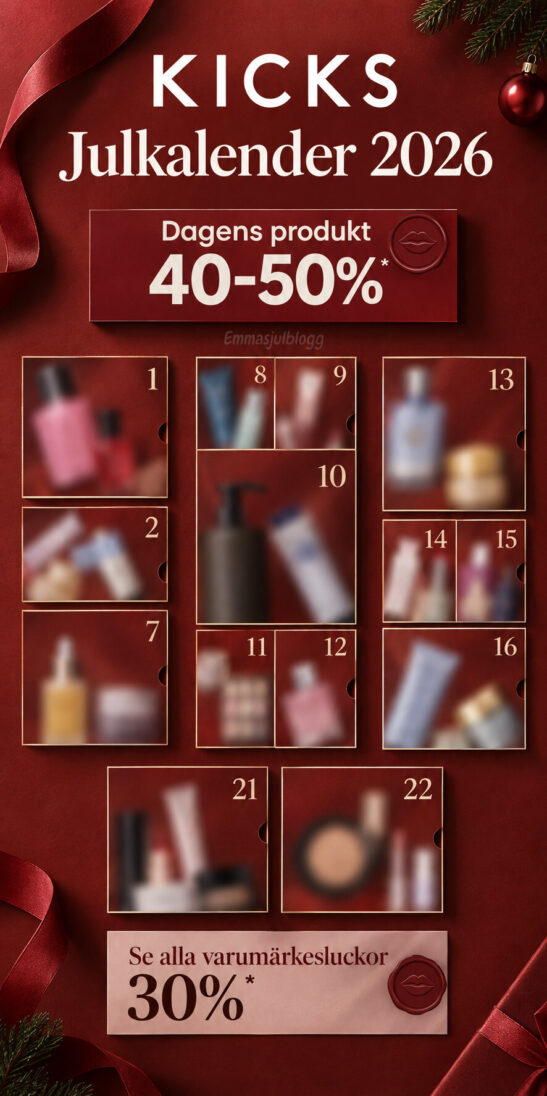 Kicks julkalender 2026